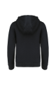 Sweat-shirt capuche zippé enfant noir