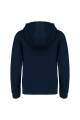 Sweat-shirt capuche zippé enfant navy