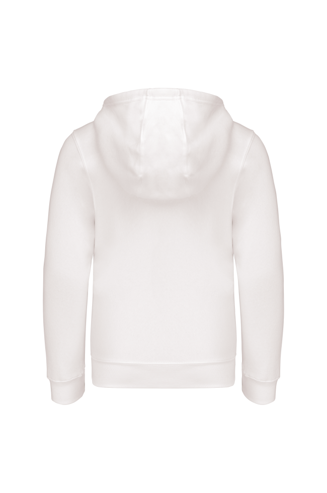 Sweat-shirt capuche zippé enfant personnalisable