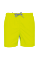 Short de bain ProAct personnalisé jaune