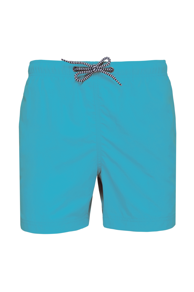 Short de bain ProAct personnalisé bleu clair