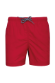 Short de bain ProAct personnalisé rouge