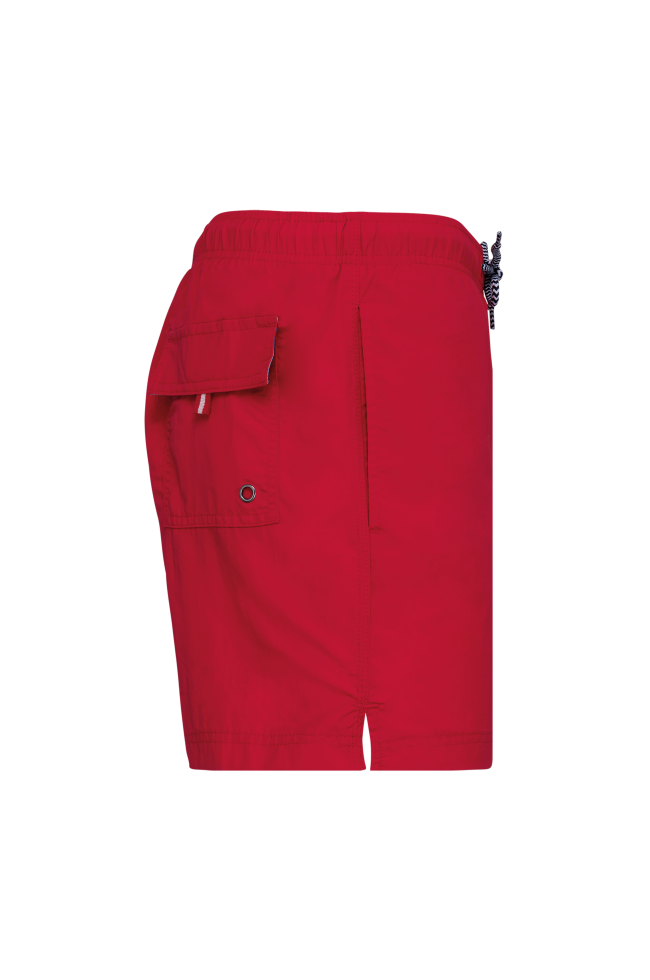 Short de bain ProAct personnalisé rouge