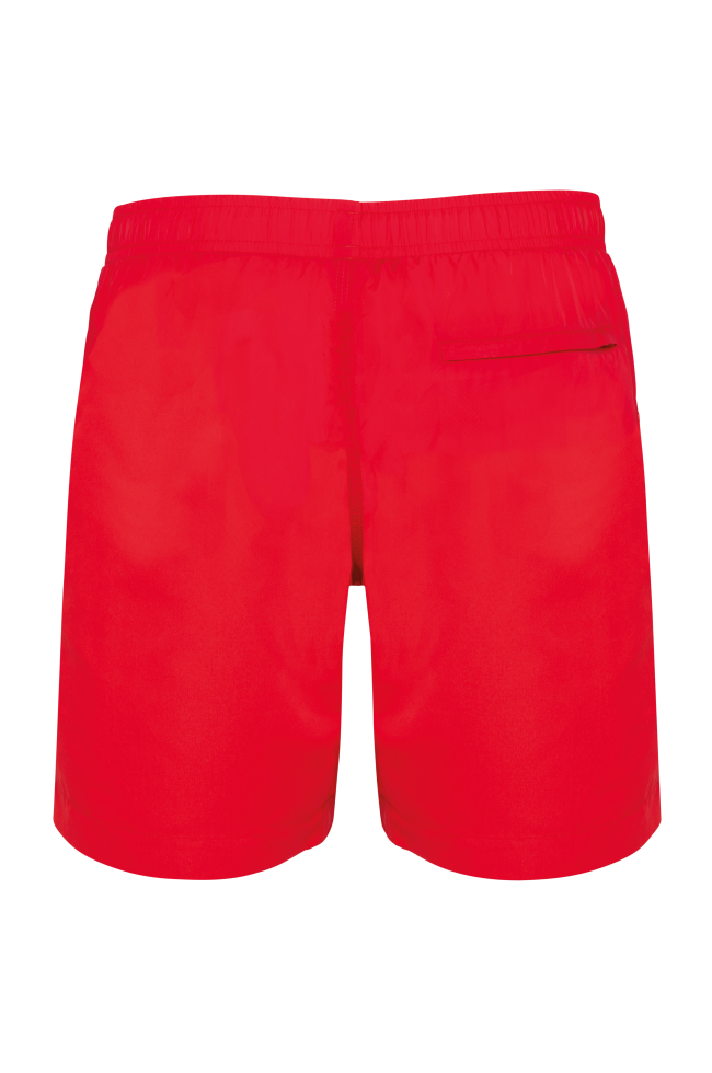 Short de bain homme personnalisable orange