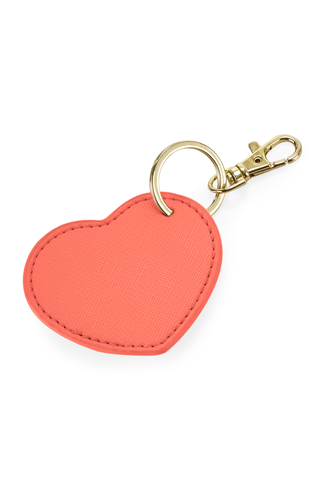 Porte-clés coeur rouge