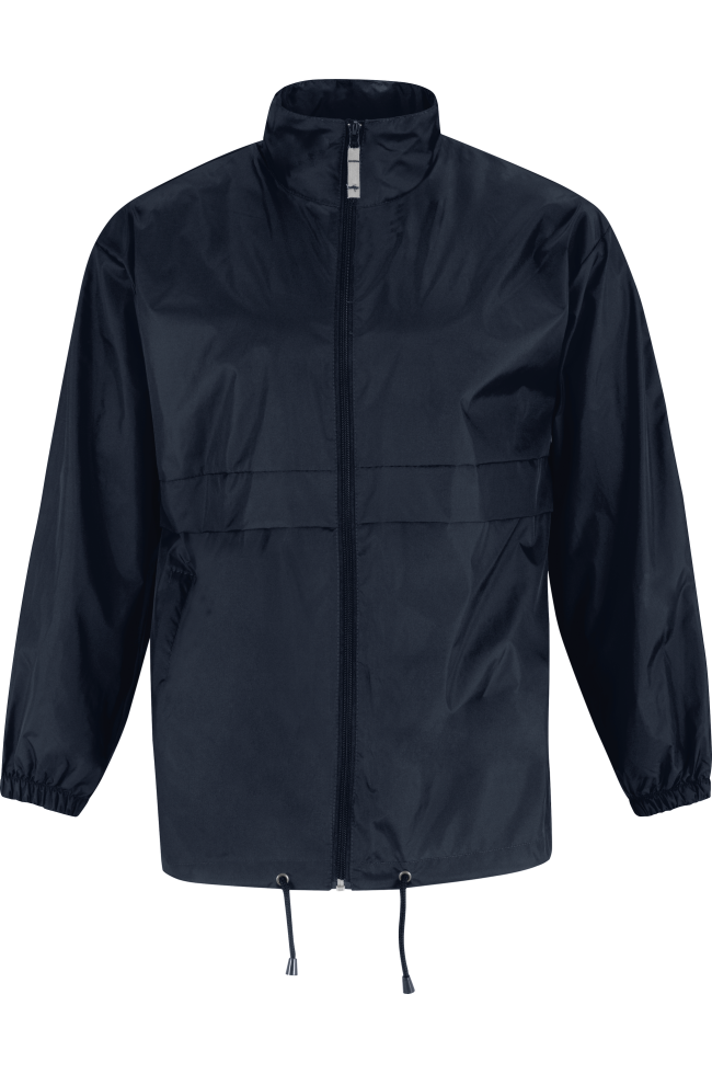 Coupe vent homme bleu foncé