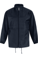 Coupe vent homme bleu foncé