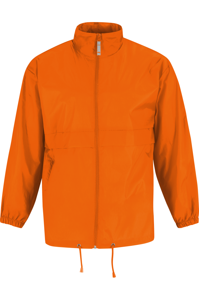 Coupe vent homme orange
