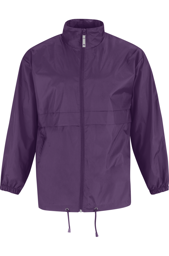 Coupe vent homme violet personnalisable