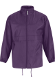 Coupe vent homme violet personnalisable
