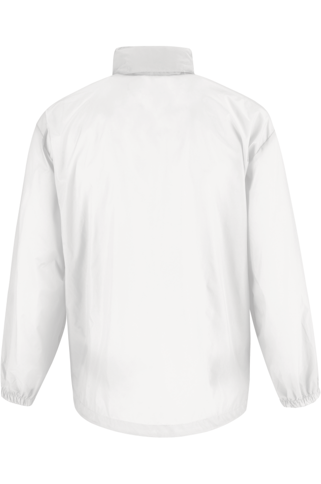 Coupe vent homme blanc personnalisable