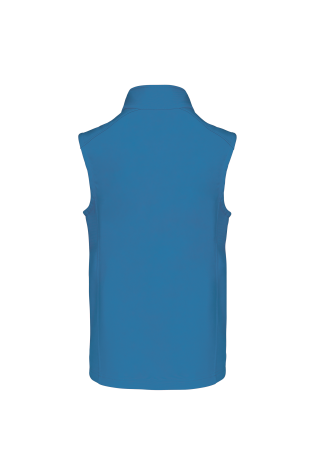 Bodywarmer softshell sans manches homme personnalisable