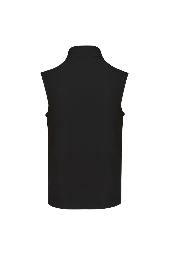 Bodywarmer softshell sans manches homme personnalisable