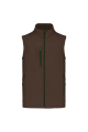 Bodywarmer softshell sans manches homme personnalisable