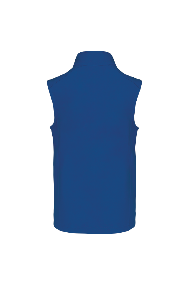 Bodywarmer softshell sans manches homme personnalisable