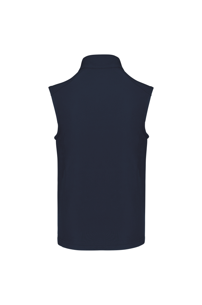 Bodywarmer softshell sans manches homme personnalisable