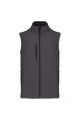 Bodywarmer softshell sans manches homme personnalisable