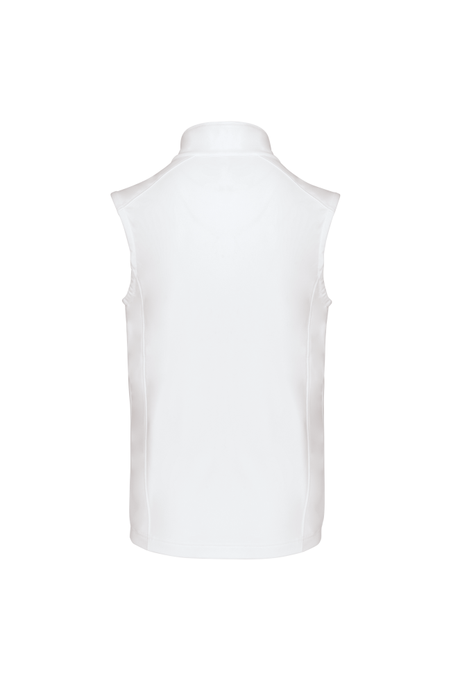 Bodywarmer softshell sans manches homme personnalisable