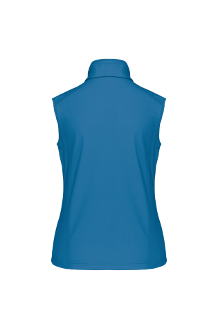 Bodywarmer softshell sans manches femme personnalisable