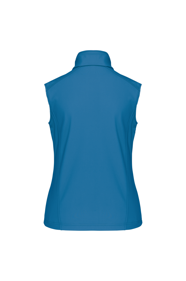 Bodywarmer softshell sans manches femme personnalisable