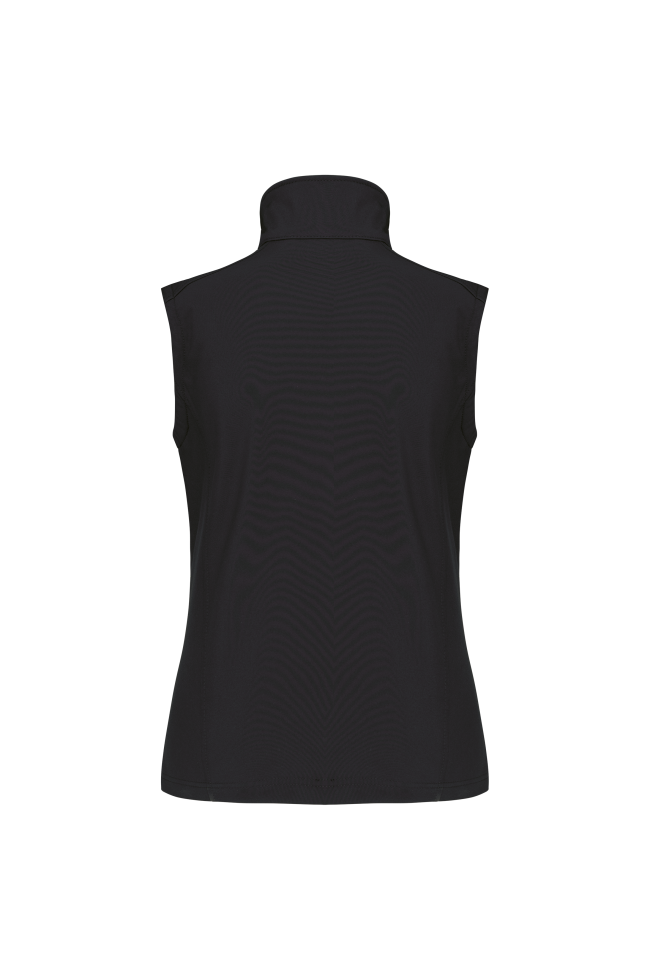 Bodywarmer softshell sans manches femme personnalisable