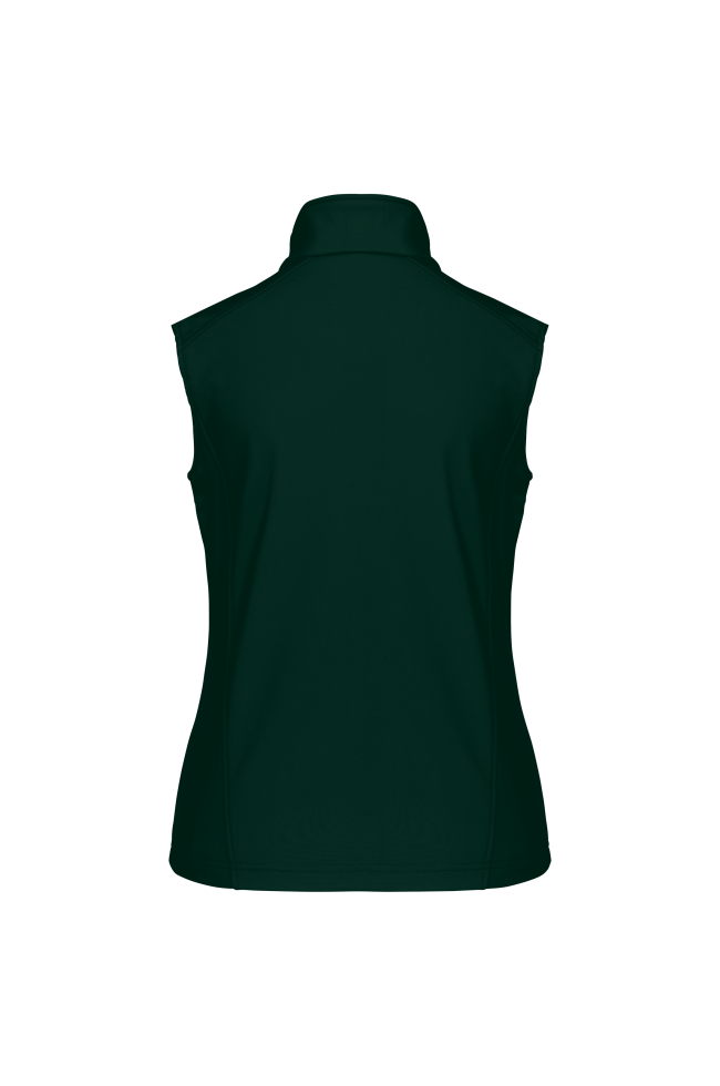 Bodywarmer softshell sans manches femme personnalisable