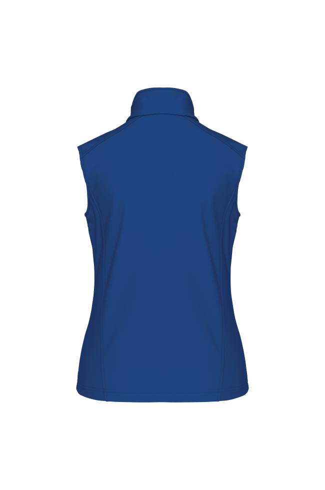Bodywarmer softshell sans manches femme personnalisable
