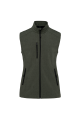Bodywarmer softshell sans manches femme personnalisable