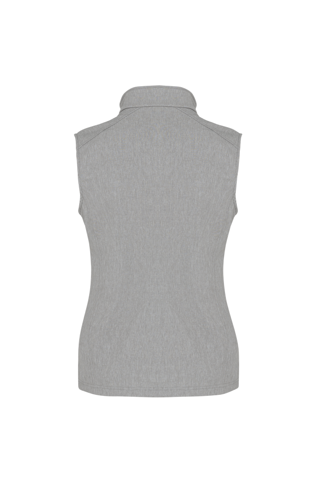 Bodywarmer softshell sans manches femme personnalisable
