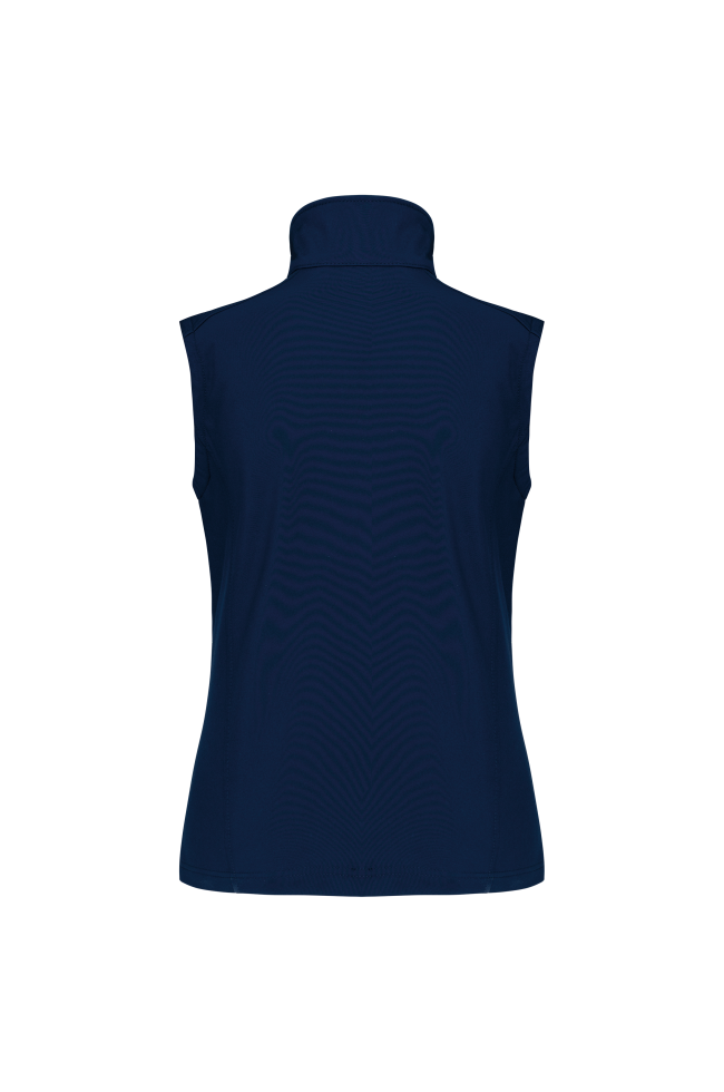 Bodywarmer softshell sans manches femme personnalisable