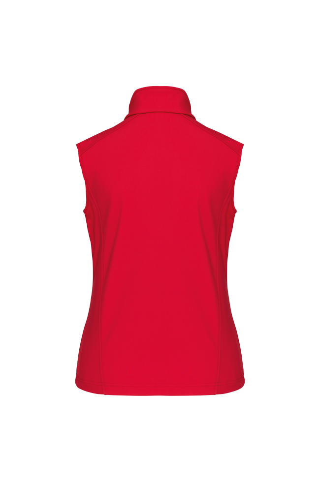 Bodywarmer softshell sans manches femme personnalisable
