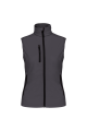 Bodywarmer softshell sans manches femme personnalisable