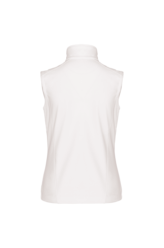 Bodywarmer softshell sans manches femme personnalisable