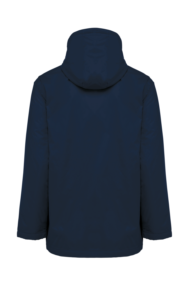 Veste à capuche avec doublure en micropolaire navy