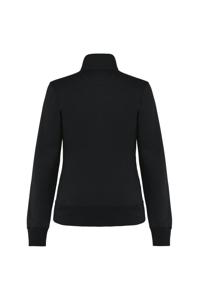 Veste molleton gratté femme noir