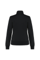 Veste molleton gratté femme noir
