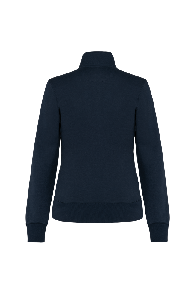 Veste molleton femme bleu marine