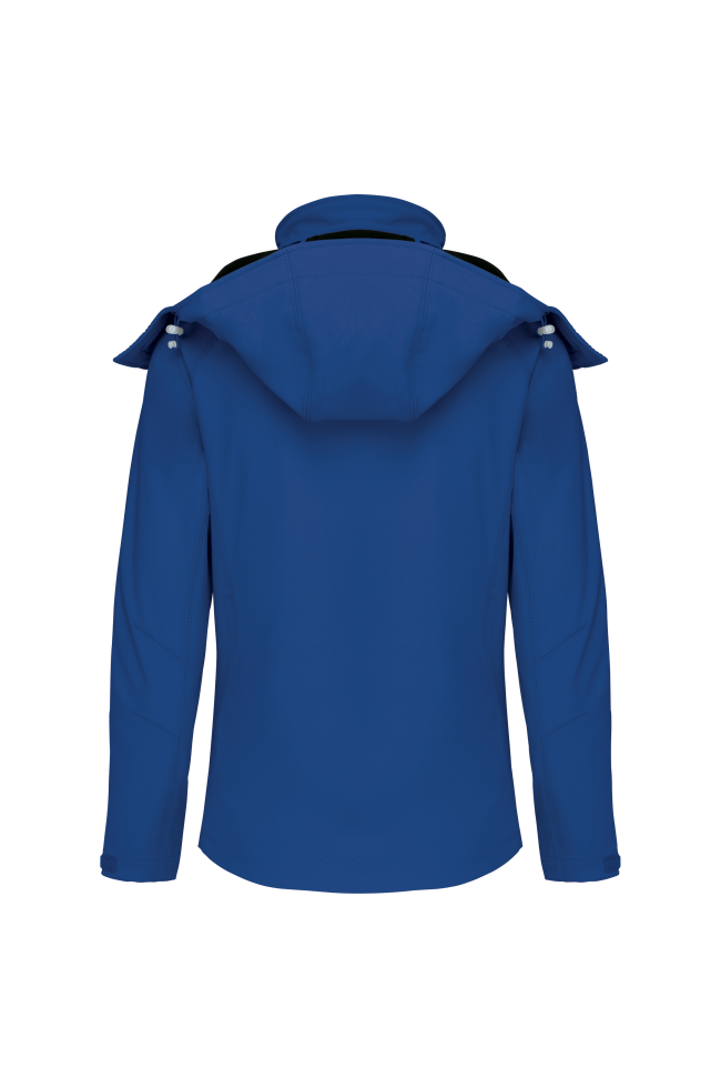 Veste softshell à capuche amovible femme personnalisable