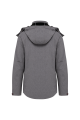 Veste softshell à capuche amovible femme personnalisable