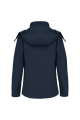 Veste softshell à capuche amovible femme personnalisable