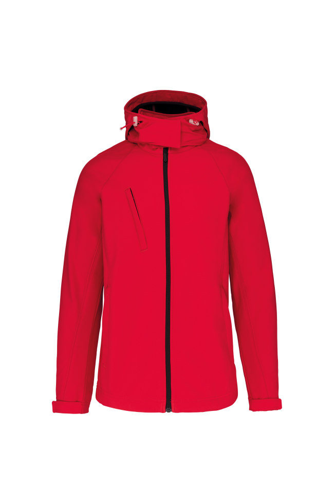Veste softshell à capuche amovible femme personnalisable