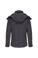 Veste softshell à capuche amovible femme personnalisable