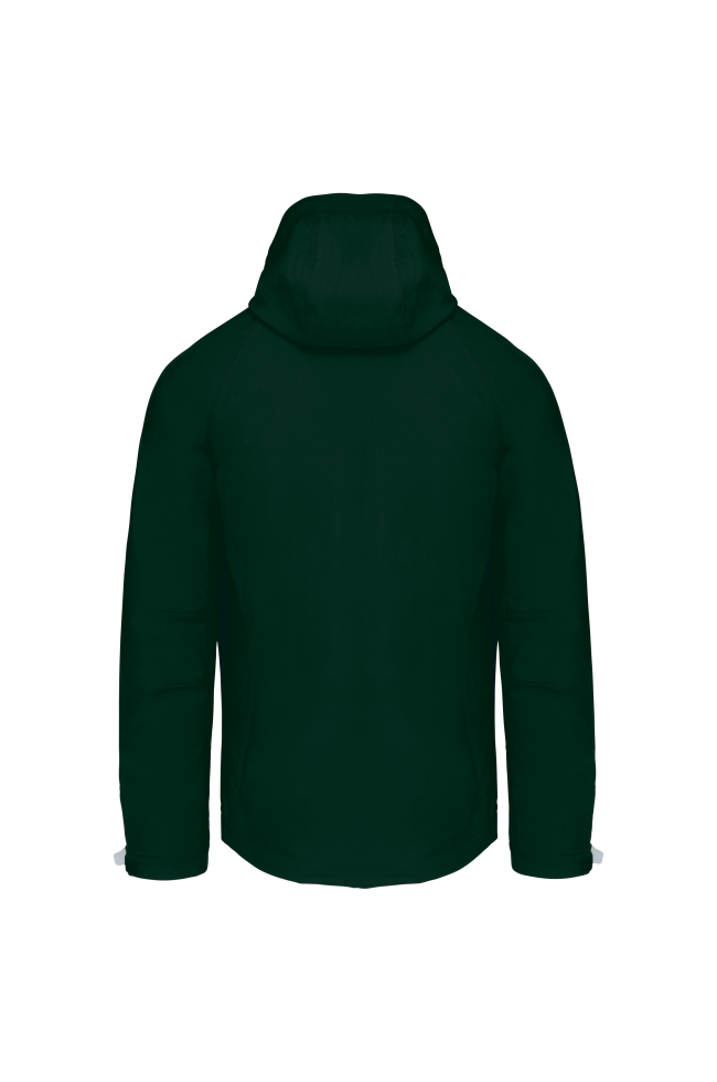 Veste softshell à capuche amovible homme personnalisable