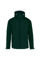 Veste softshell à capuche amovible homme personnalisable