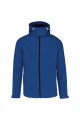 Veste softshell à capuche amovible homme personnalisable