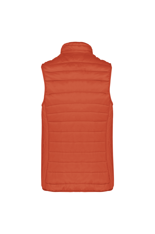 Doudoune légère sans manches femme orange
