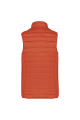 Doudoune légère sans manches femme orange