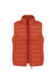 Doudoune légère sans manches femme orange