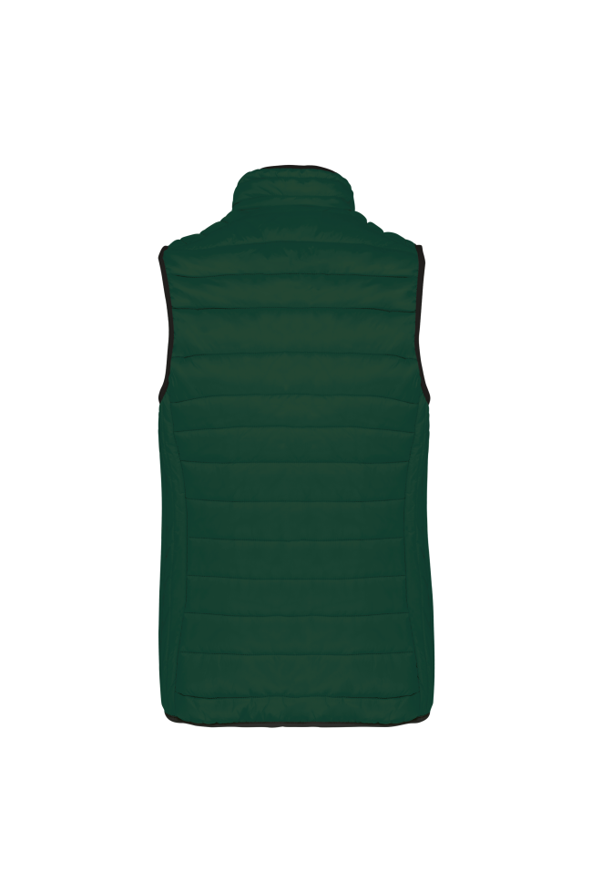 Doudoune légère sans manches femme vert