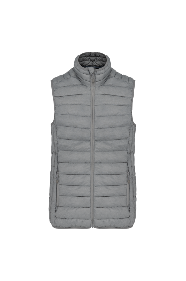 Doudoune légère sans manches femme gris